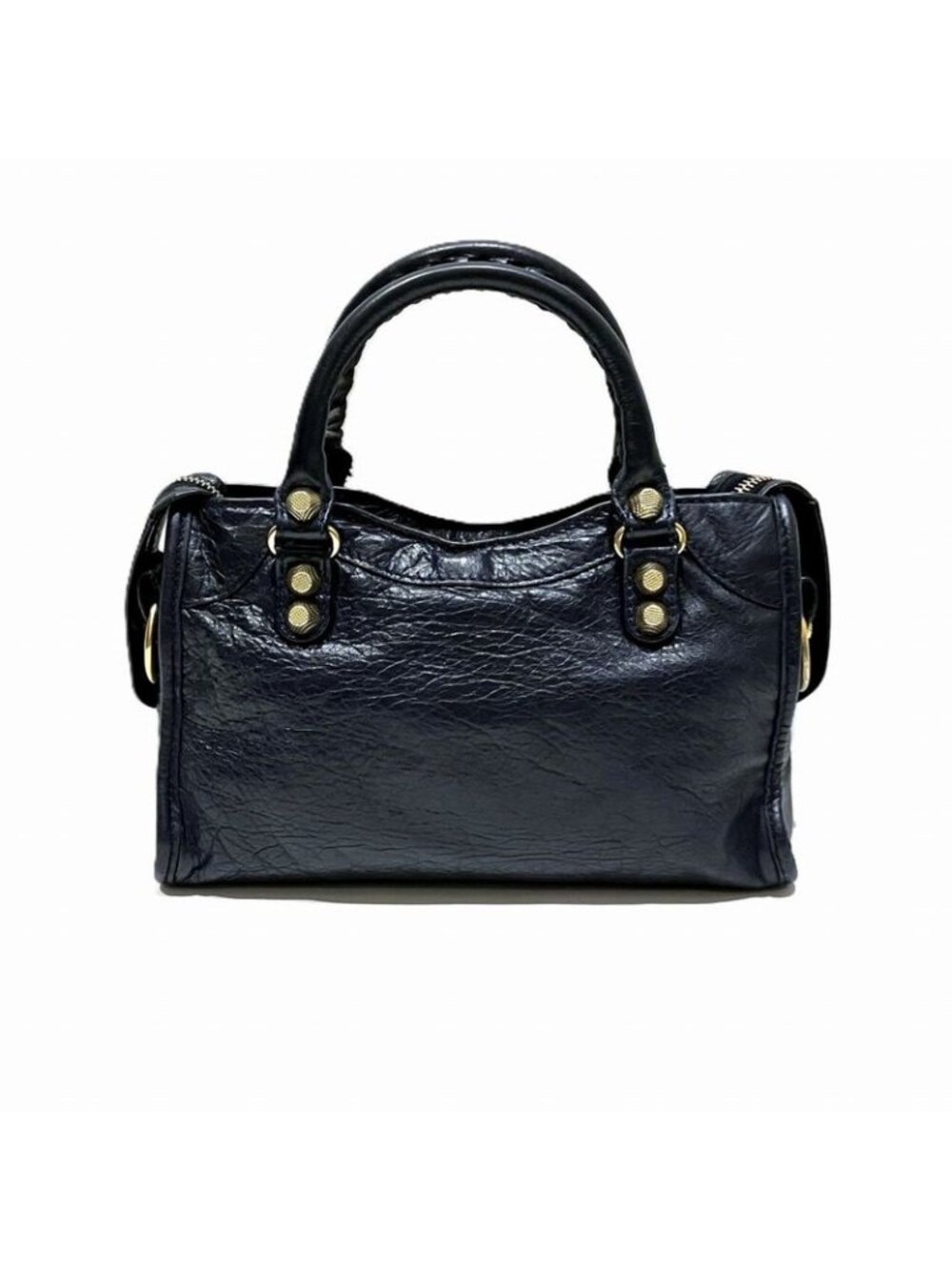 Balenciaga Mini City Giant Handbag Leather - Picture 2 of 9